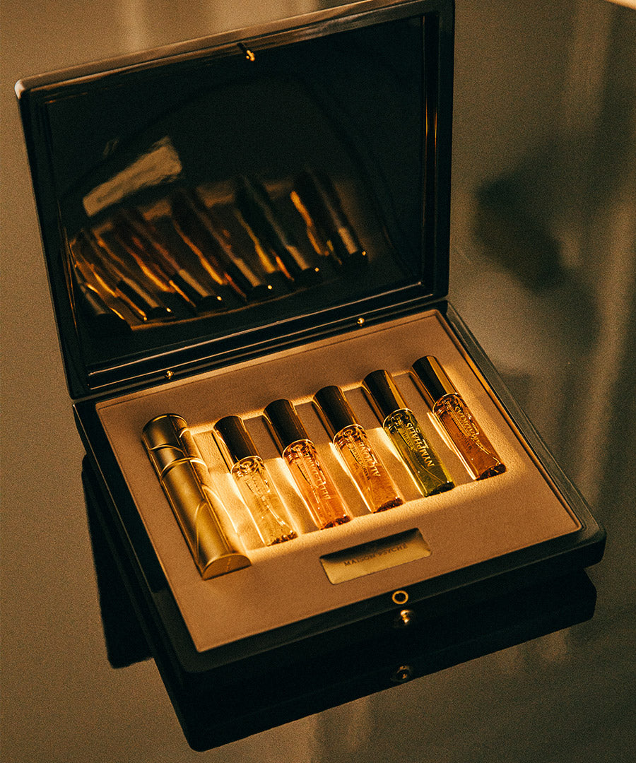 <em>l’ecrin </em>des parfums,  a new perfume <em>ritual</em>